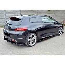 Купити Задній дифузор DPT V-4 (2008-2017, чорний глянець) для Volkswagen Scirocco