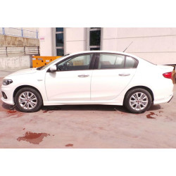 Купити Бокові пороги DPT (Під фарбування) для Fiat Tipo 2016- рр