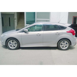 Купити Бокові пороги DPT (2011-2014, Під фарбування) для Ford Focus III рр