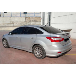 Купити Бокові пороги DPT (2011-2014, Під фарбування) для Ford Focus III рр