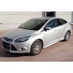 Купити Бокові пороги DPT (2011-2014, Під фарбування) для Ford Focus III рр