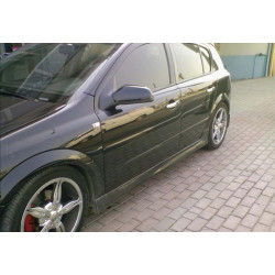 Купити Бокові пороги DPT (2004-2009, Під фарбування) для Opel Astra H рр