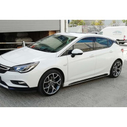 Купити Бокові пороги DPT V-2 (Під фарбування) для Opel Astra K 2016-2021 рр