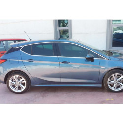 Купити Бокові пороги DPT V-3 (Під фарбування) для Opel Astra K 2016-2021 рр