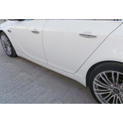 Купити Бокові пороги DPT V-1 (Під фарбування) для Opel Insignia 2008-2017 рр