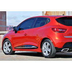 Купити Бокові пороги DPT V-2 (Під фарбування) для Renault Clio IV 2012-2019 рр