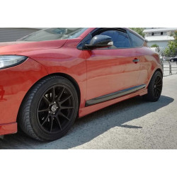 Купити Бокові пороги DPT (під фарбування) для Renault Megane III 2009-2016 рр