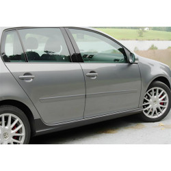 Купити Бокові пороги DPT V-1 (Під фарбування) для Volkswagen Golf 6