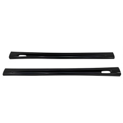 Купить Боковые пороги DPT V-7 (черный глянец) для Volkswagen Golf 7/E-Golf