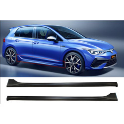 Купить Боковые пороги DPT V-3 (под покраску) для Volkswagen Golf 8