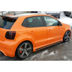 Купити Бокові пороги DPT V-4 (Під фарбування) для Volkswagen Polo 2010-2017 рр