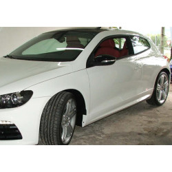 Купить Боковые пороги DPT V-1 (черный глянец) для Volkswagen Scirocco