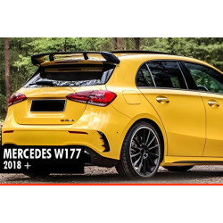 Купити Спойлер DPT V-1 (чорний глянець) для Mercedes A-сlass W177 2018- рр