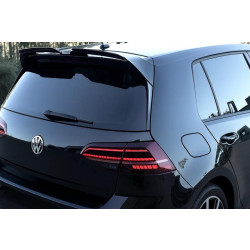 Купити Спойлер DPT V-2 (HB, чорний глянець) для Volkswagen Golf 7/E-Golf