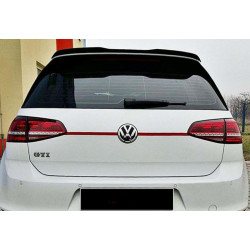 Купити Спойлер DPT V-10 (HB, чорний глянець) для Volkswagen Golf 7/E-Golf