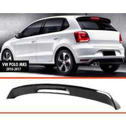 Купить Спойлер DPT V-2 (HB, черный глянец) для Volkswagen Polo 2010-2017 гг