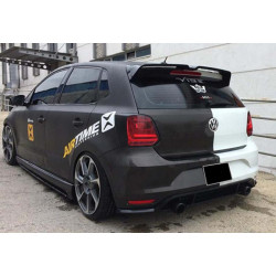 Купить Спойлер DPT V-3 (HB, черный глянец) для Volkswagen Polo 2010-2017 гг