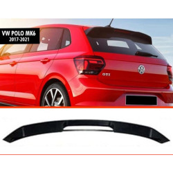 Купити Спойлер DPT V-3 (2017-2021, HB, чорний глянець) для Volkswagen Polo 2017- рр