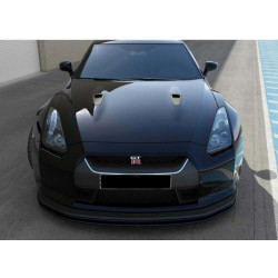 Купити Передня Lip накладка DPT (чорний глянець) для Nissan GT-R