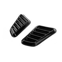 Купить Универсальные накладки на капот DPT (2 шт, черный глянец)