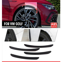Купить Накладки на арки DPT (4 шт, черные) для Volkswagen Golf 7/E-Golf