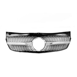 Купить Передняя решетка Diamond Silver (2010-2014) для Mercedes Vito W639