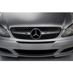 Купить Передняя решетка Diamond Silver (2004-2010) для Mercedes Vito W639