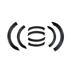 Купити Розширювачі арок широкі Omsa Line (2019-2025. 8 шт, ABS) для Mercedes Vito / V-class W447 2014- рр