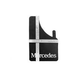 Купить Mercedes Брызговики Polytep (230*375, 2 шт) для Тюнинг Mercedes