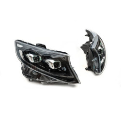 Купити Передні фари LED (дизайн 2025 року, 2 шт) для Mercedes Vito / V-class W447 2014- рр