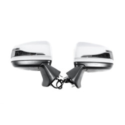 Купить Полоски на зеркала (2 шт, хром) для Toyota Land Cruiser 300