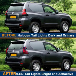 Купити Задні ліхтарі Dragon V2 (2017-2023, 2 шт) для Toyota Land Cruiser Prado 150