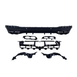 Купить Задний диффузор с насадками Black (дизайн GLE53) для Mercedes GLE W167