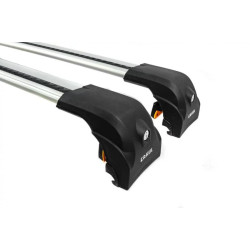 Купить Багажник (поперечины) на интегрированные рейлинги Ecem V2 120 см (2 шт) Серый для Volkswagen Touareg 2018- гг