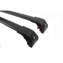 Купить Багажник (поперечины) на интегрированные рейлинги Ecem V2 120 см (2 шт) Серый для Volkswagen Touareg 2018- гг