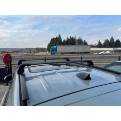 Купить Багажник (поперечины) на интегрированные рейлинги Ecem V2 120 см (2 шт) Серый для Volkswagen Touareg 2018- гг