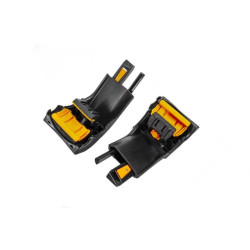 Купить Багажник (поперечины) на интегрированные рейлинги Ecem V2 120 см (2 шт) Черный для Volkswagen Touareg 2018- гг