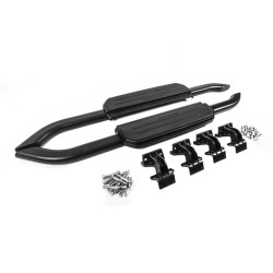 Купить Боковые пороги OEM Black (для короткого, 2 шт) для Land Rover Defender 2019- рр