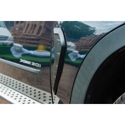 Купити Універсальні вентиляційні накладки на крила тип-E (імітація, 2 шт, гума)