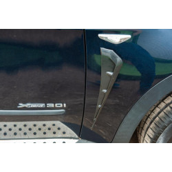 Купити Універсальні вентиляційні накладки на крила тип-A (імітація, 2 шт)