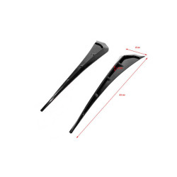 Купити Універсальні вентиляційні накладки на крила тип-A (імітація, 2 шт)