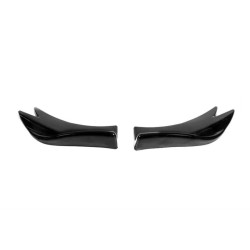 Купити Універсальні Flap накладки на бокові пороги тип-F (2 шт, чорний глянець, ABS-пластик)