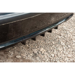 Купити Універсальний задній дифузор тип-E (чорний глянець, ABS-пластик)