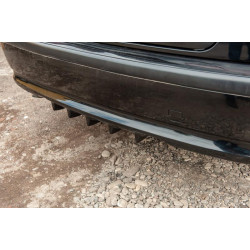 Купити Універсальний задній дифузор тип-E (чорний глянець, ABS-пластик)