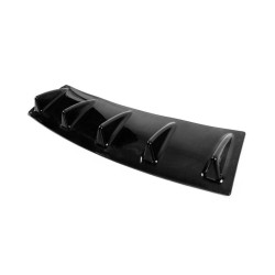 Купити Універсальний задній дифузор тип-E (чорний глянець, ABS-пластик)
