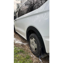 Купити Накладки на арки широкі (4 шт, чорні) для Ford Custom 2023- рр