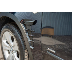 Купити Універсальні вентиляційні накладки на крила тип-D (імітація, 2 шт)