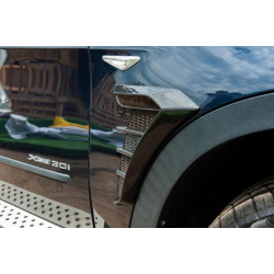 Купити Універсальні вентиляційні накладки на крила тип-D (імітація, 2 шт)