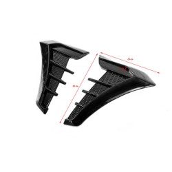 Купити Універсальні вентиляційні накладки на крила тип-D (імітація, 2 шт)