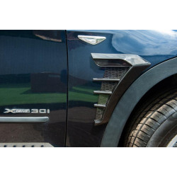 Купити Універсальні вентиляційні накладки на крила тип-D (імітація, 2 шт)